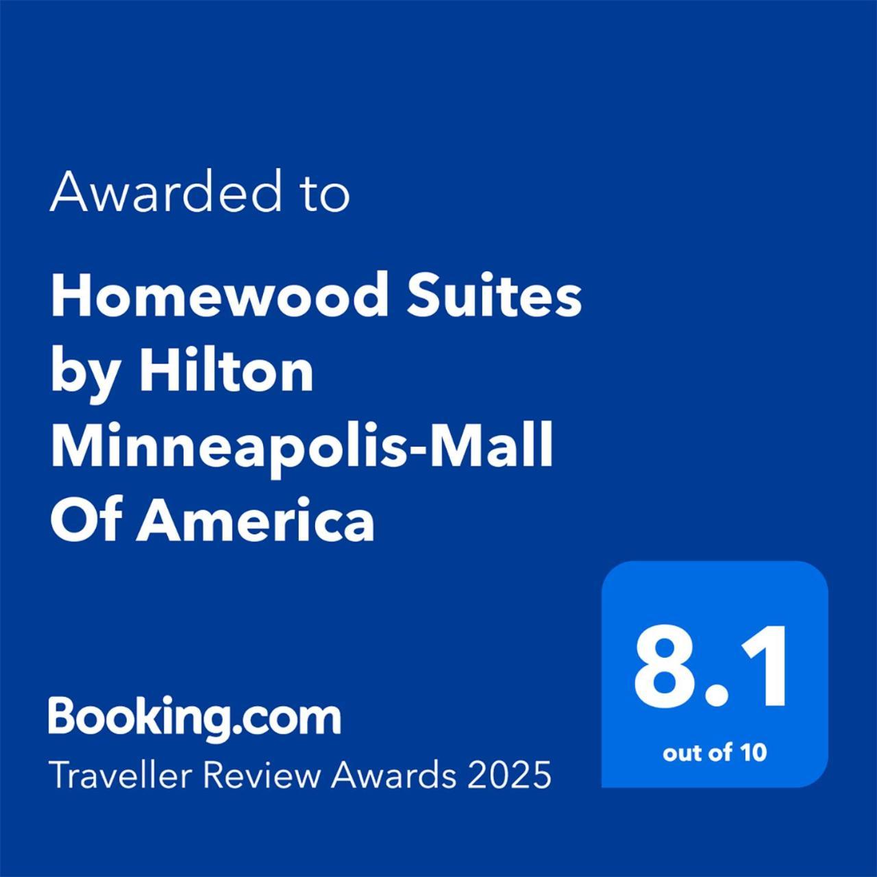 Homewood Suites By Hilton Minneapolis-Mall Of America Bloomington Extérieur photo